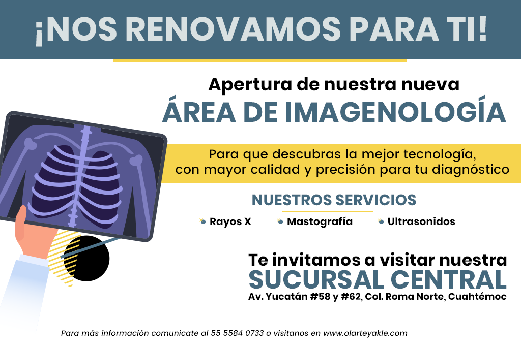 Reapertura del área de imagenología